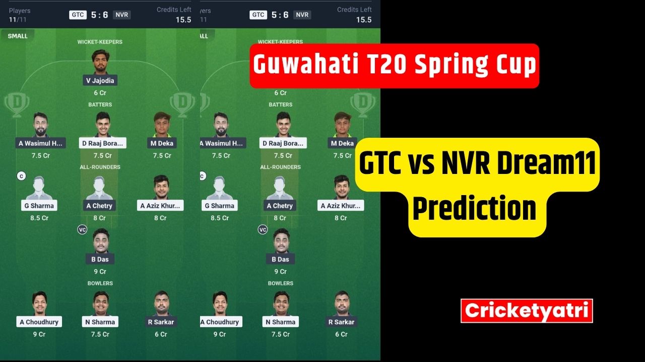 GTC vs NVR Dream11