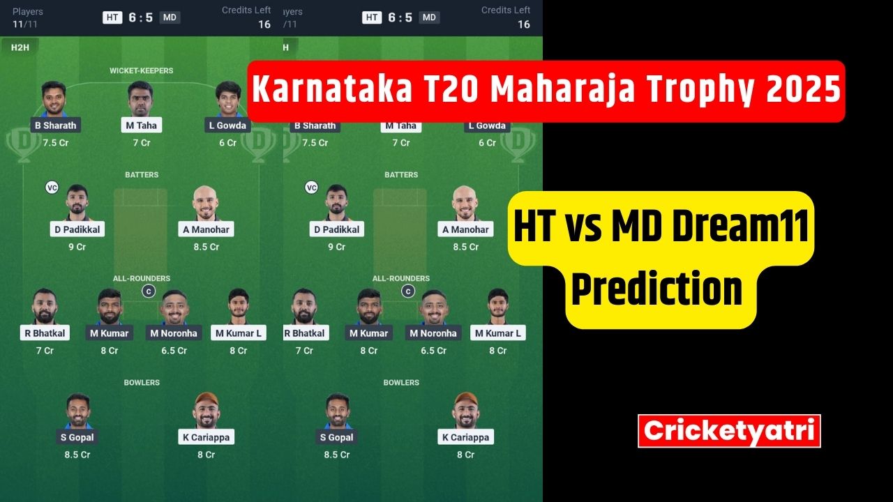 HT vs MD Dream11