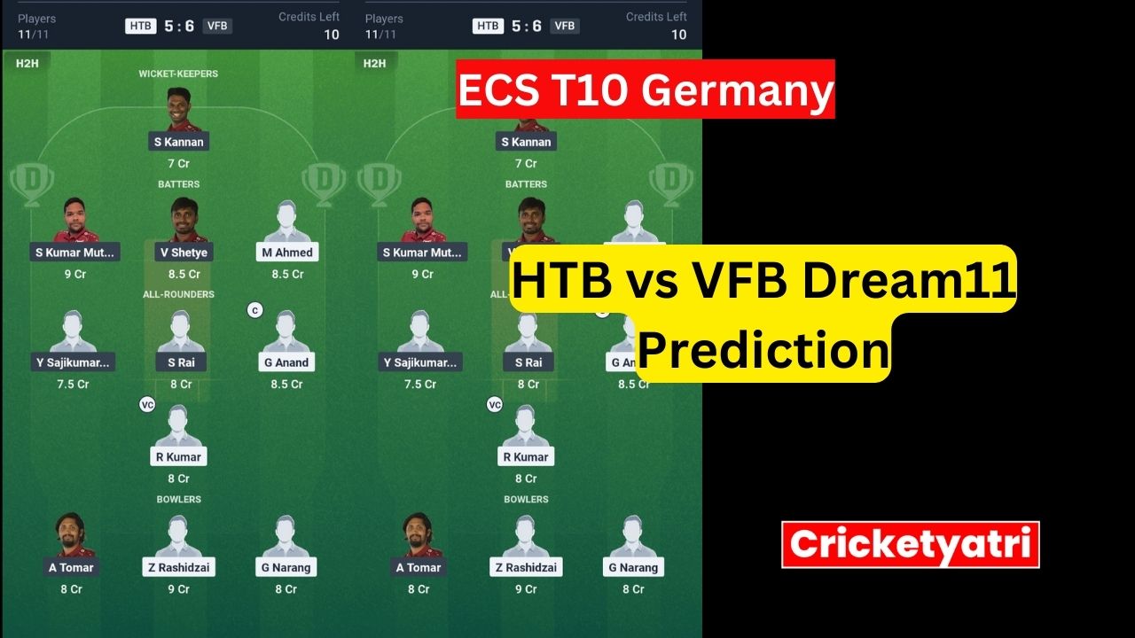 HTB vs VFB Dream11