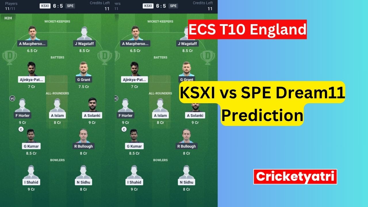 KSXI vs SPE Dream11