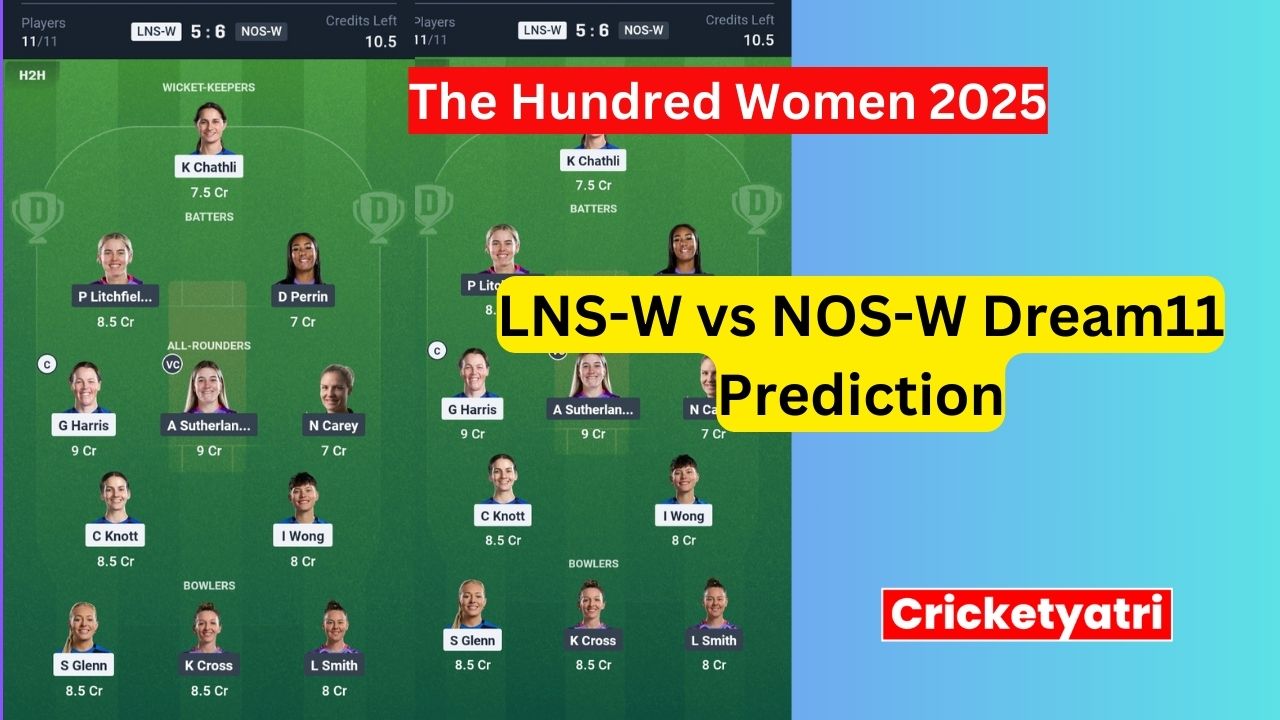 LNS-W vs NOS-W Dream11