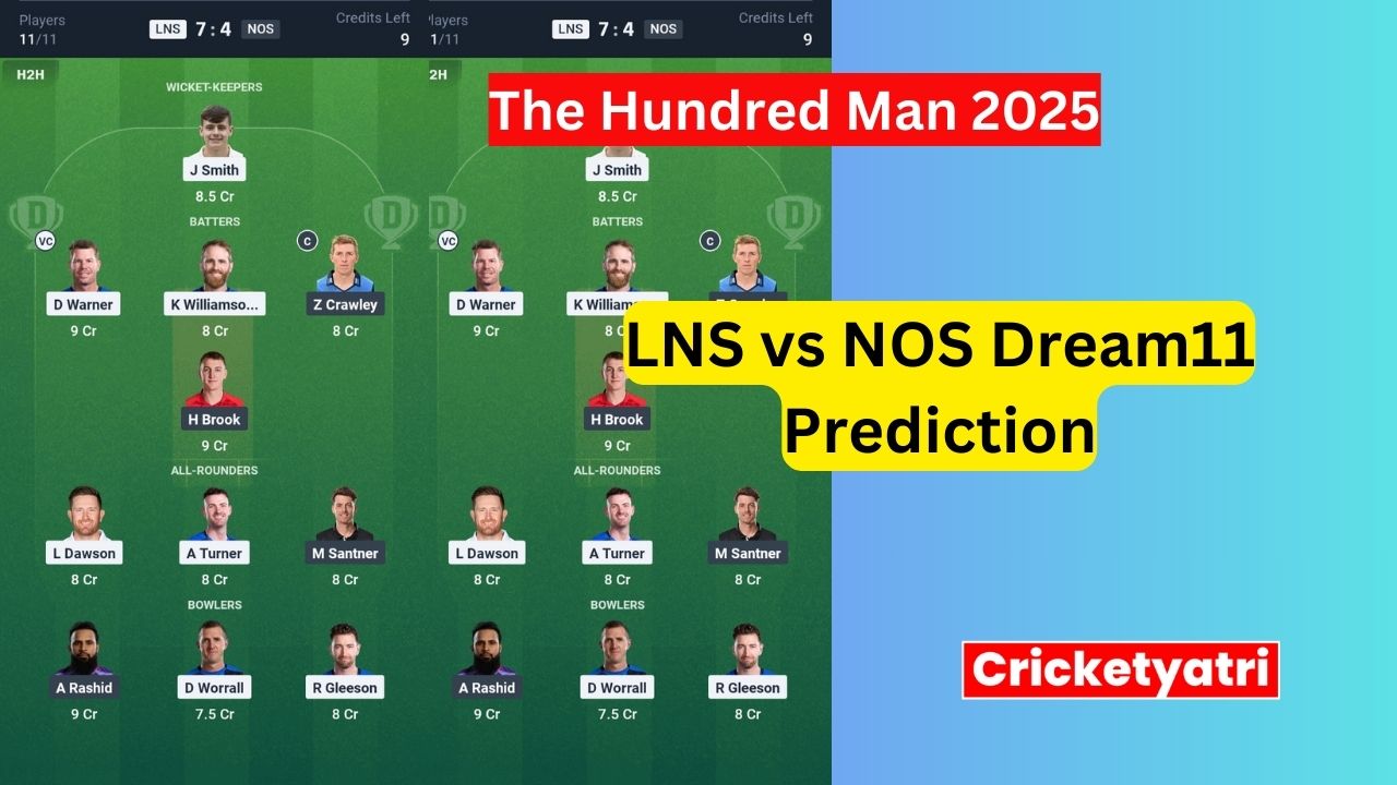 LNS vs NOS Dream11