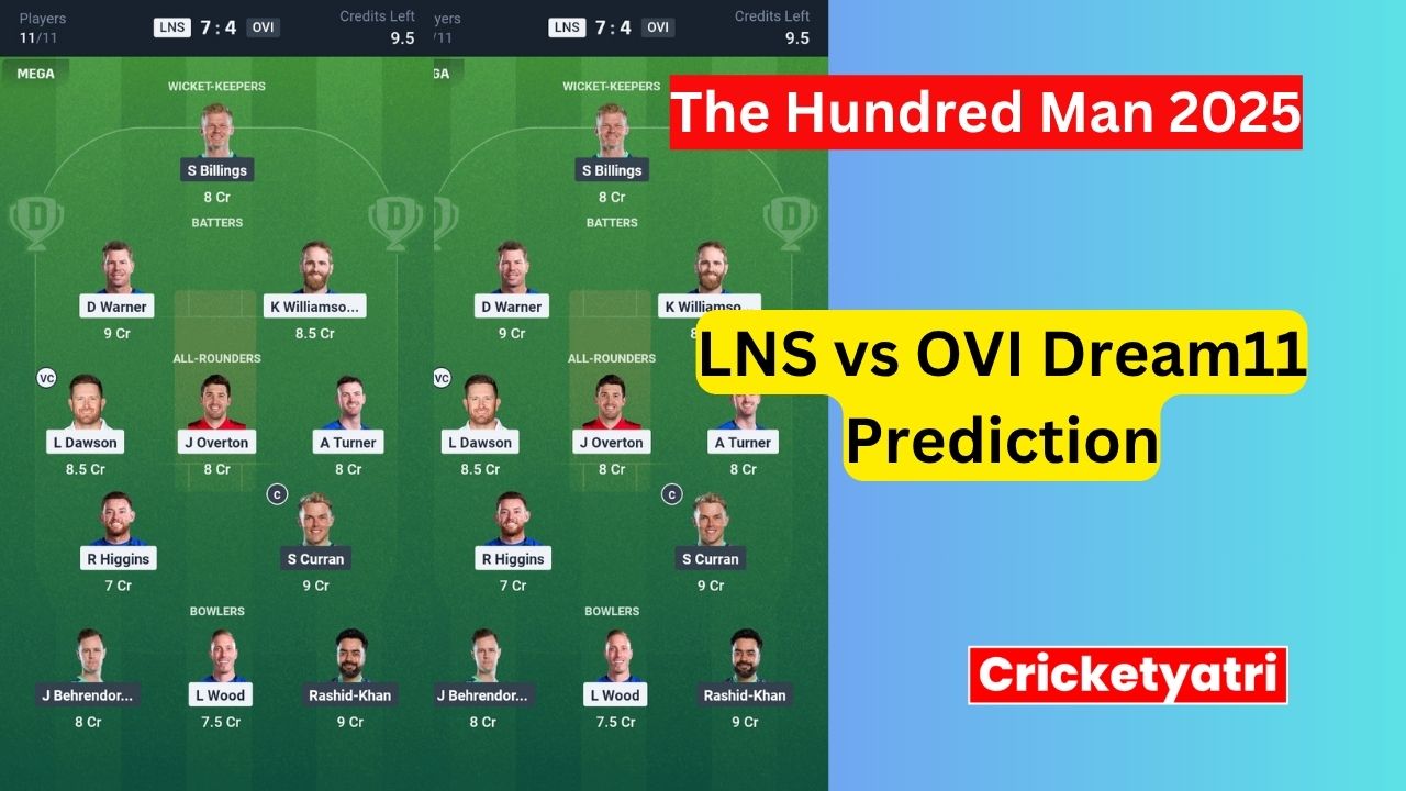 LNS vs OVI Dream11