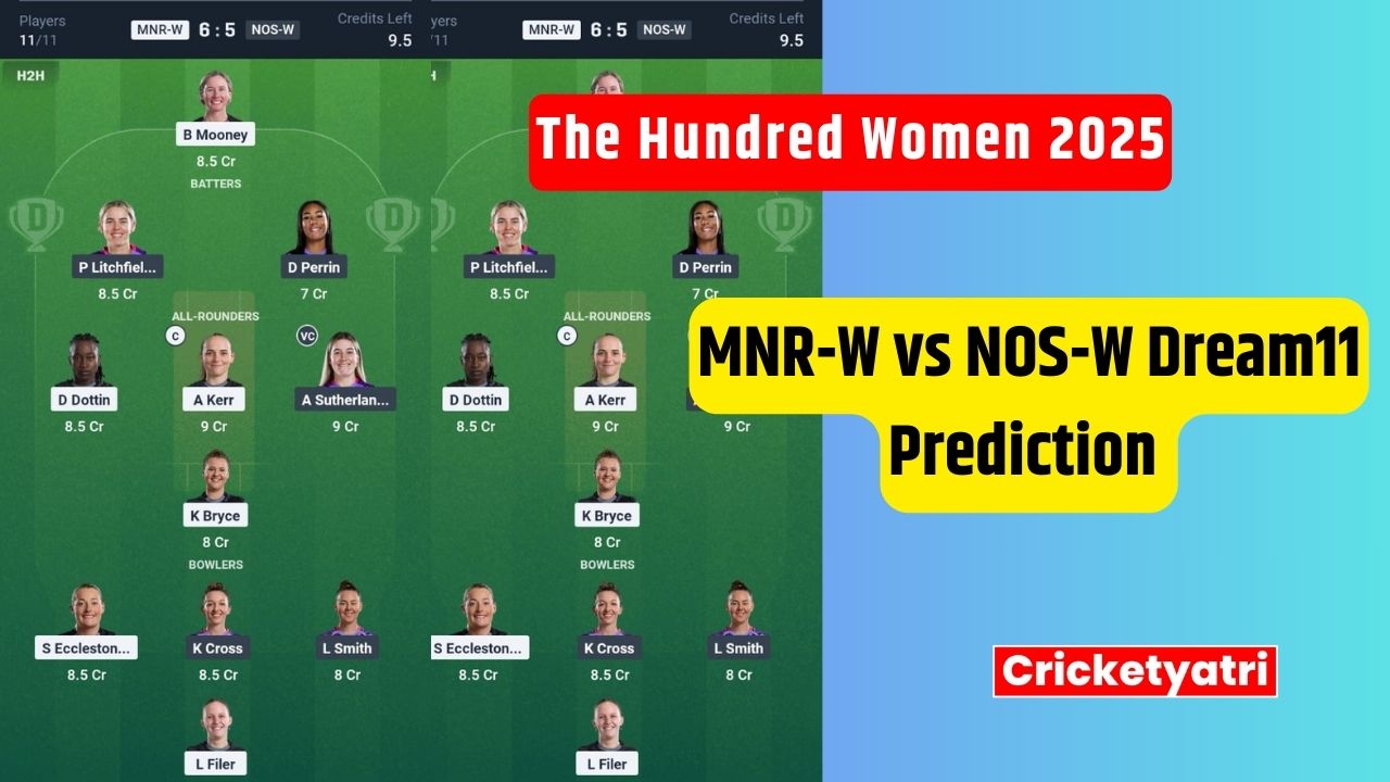 MNR-W vs NOS-W Dream11