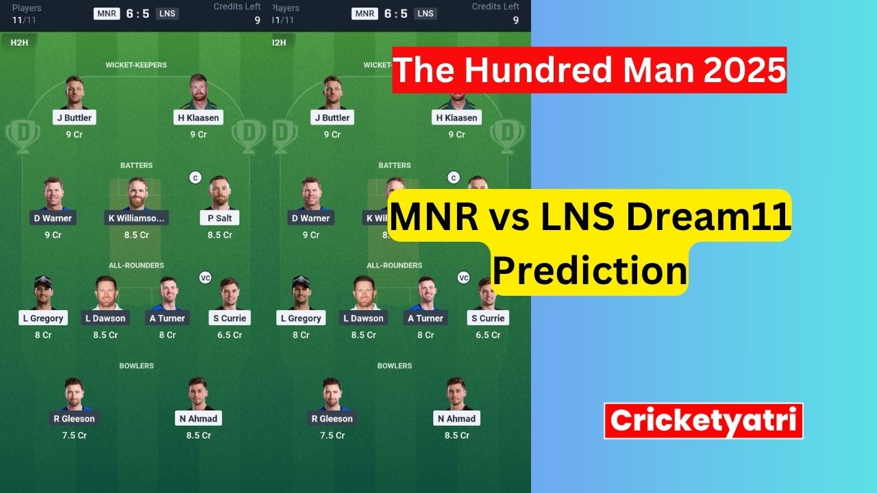 MNR vs LNS Dream11