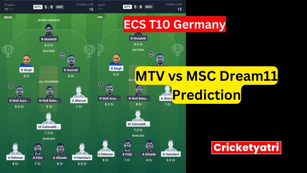 MTV vs MSC Dream11