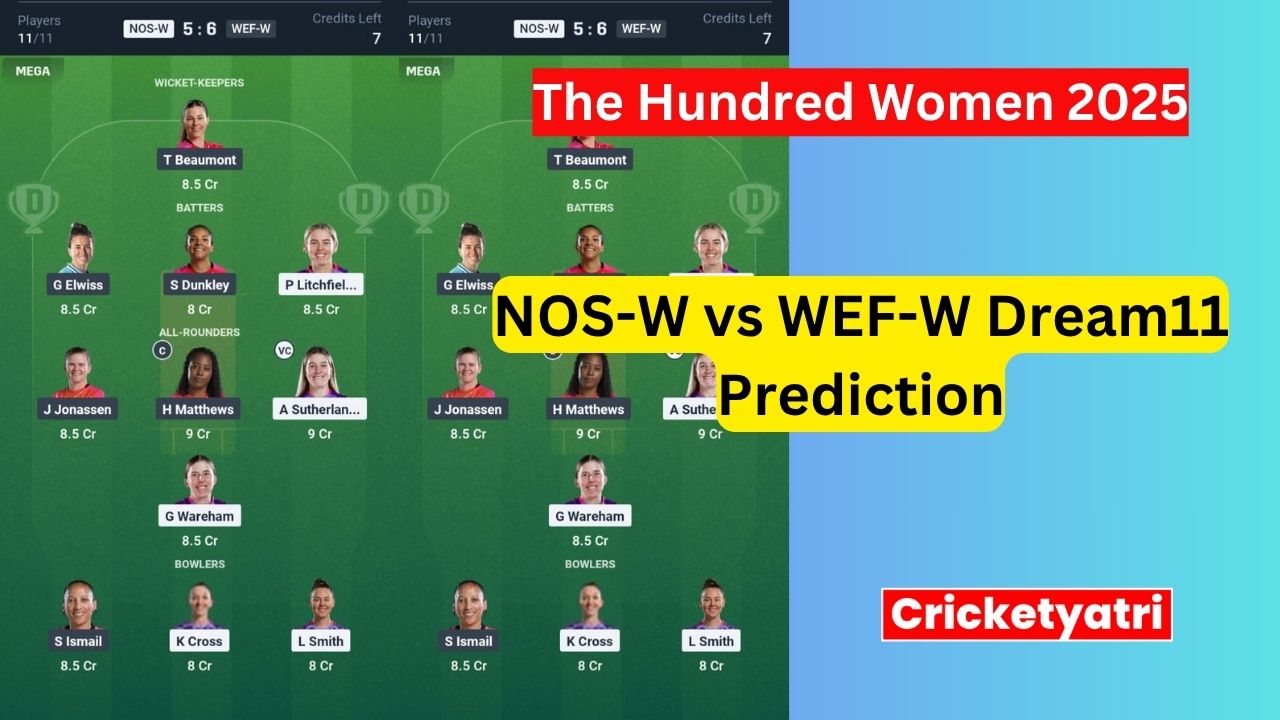 NOS-W vs WEF-W Dream11