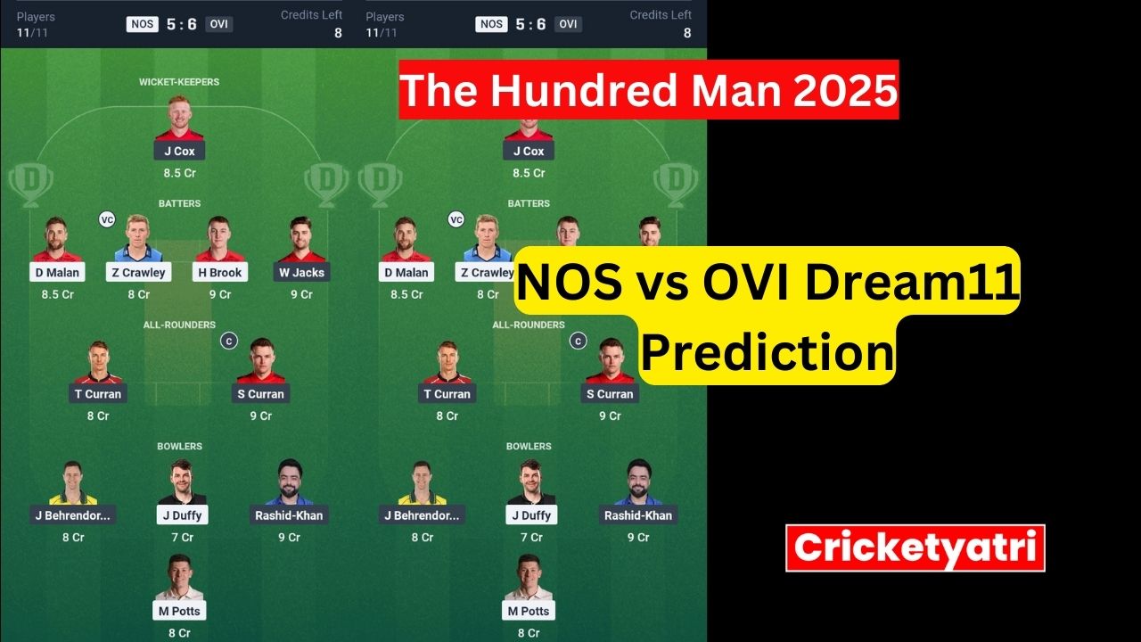 NOS vs OVI Dream11