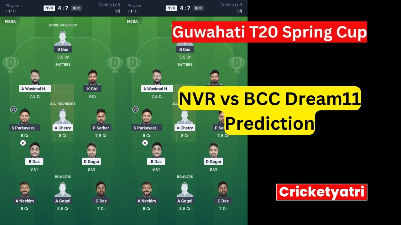 NVR vs BCC Dream11