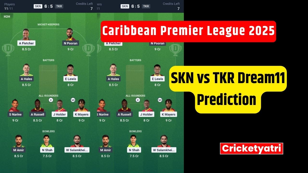 SKN vs TKR Dream11