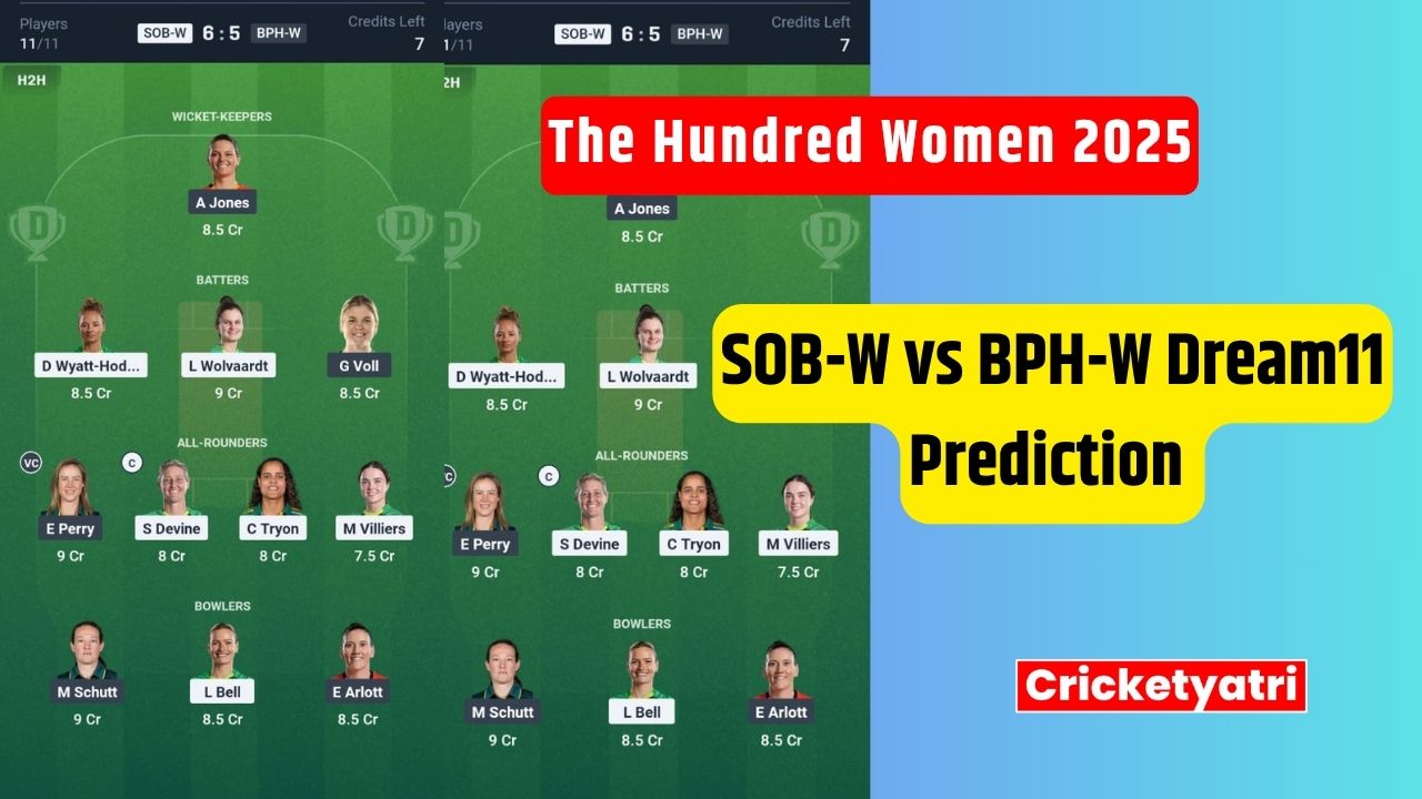 SOB-W vs BPH-W Dream11