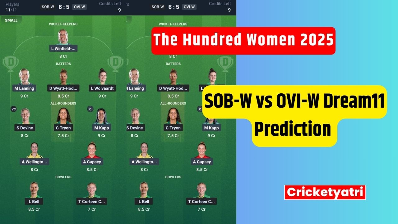 SOB-W vs OVI-W Dream11