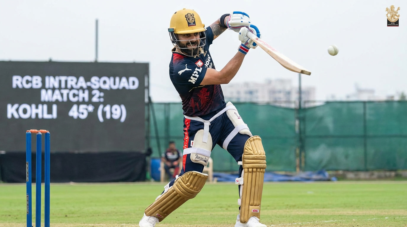 Virat Kohli's blast before IPL 2026