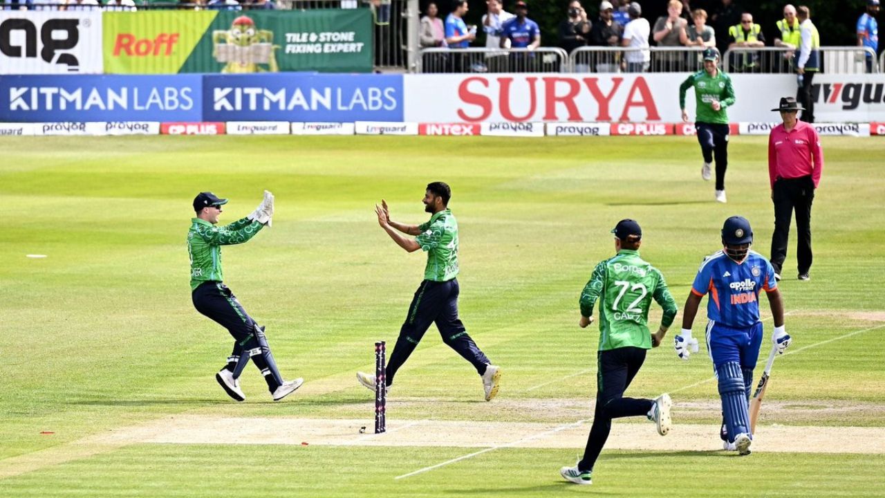 IND vs IRE Highlights